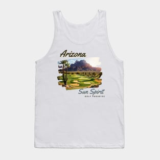 Arizona Sun Spirit Golf Paradise Tank Top